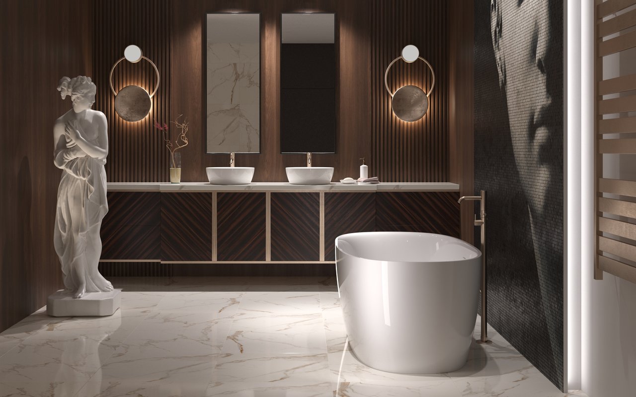 Purescape 045 Oval Freestanding Bathtub (F-303)