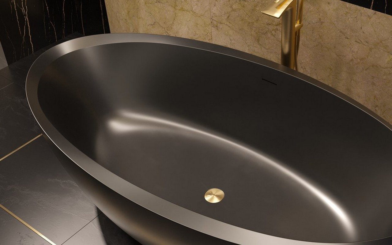 Illusion-Blck Stone Bathtub