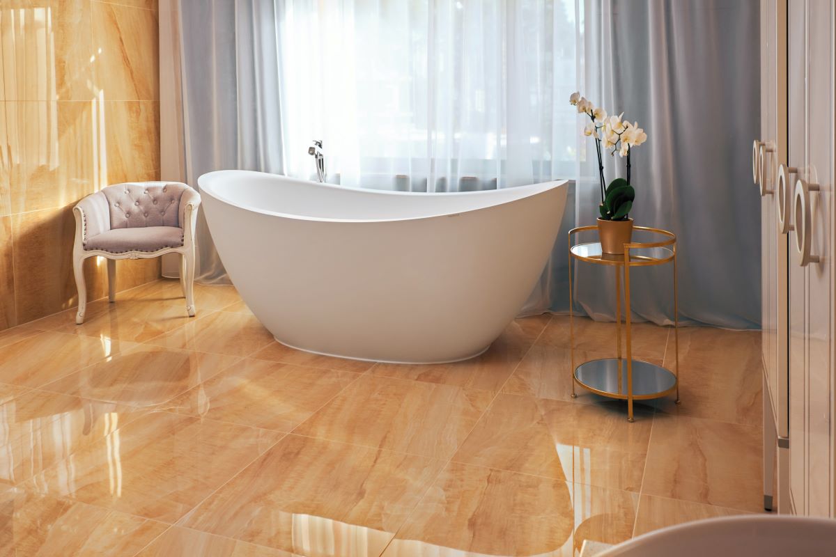 Aquatica Lillian 72" Matte White Freestanding Solid Surface Bathtub