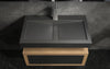 Millennium-90 Black Stone Sink