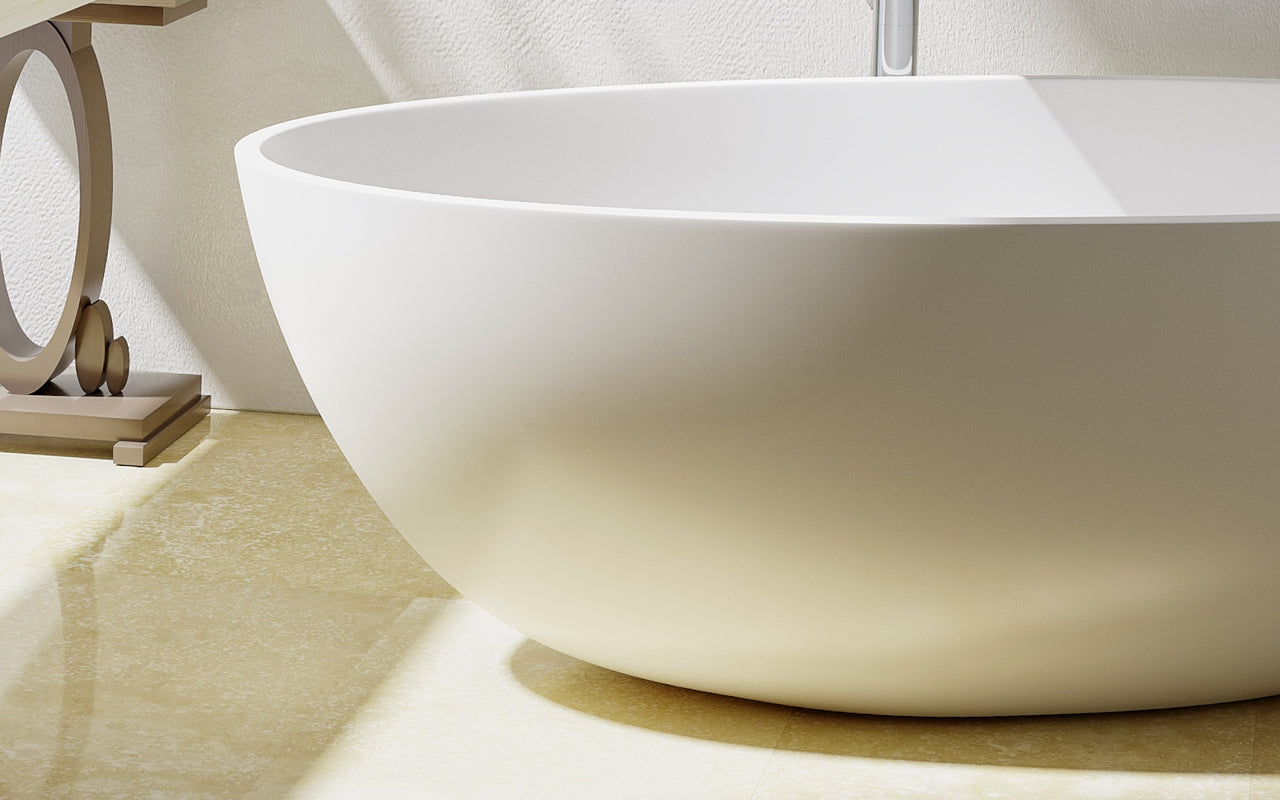 Aquatica Spoon 2 Egg-Shaped Freestanding Bathtub