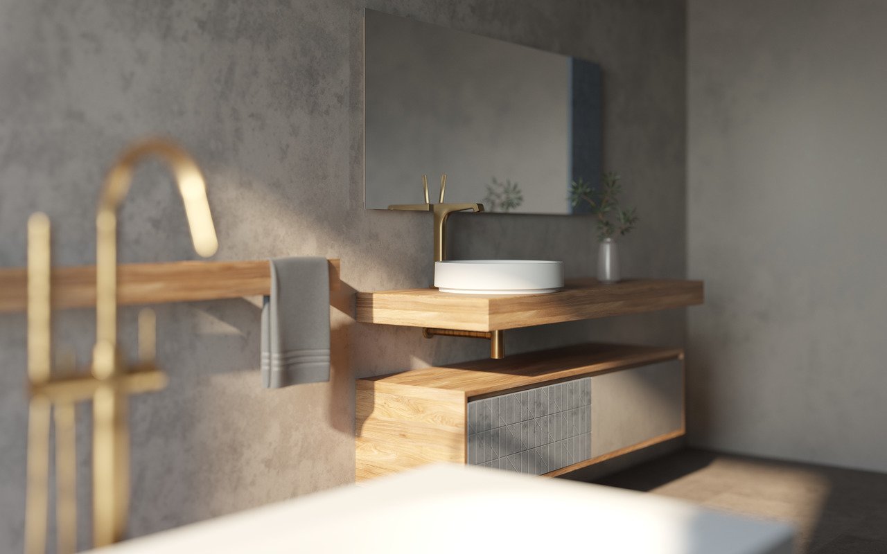 Solace-A Plus White Round Stone Vessel Sink