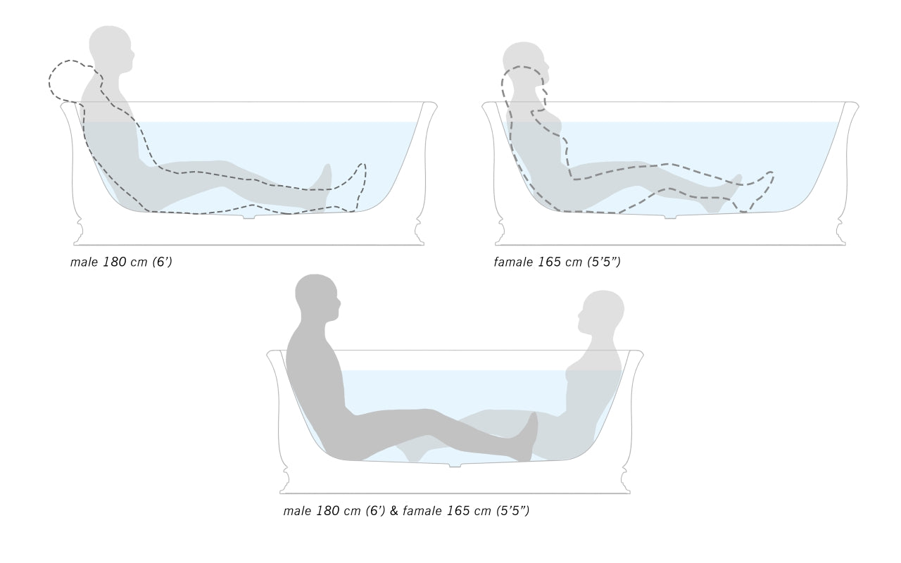 Aquatica Aphrodite-White Freestanding Solid Surface Bathtub