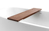 Aquatica Universal 36.25" Waterproof American Walnut Wood Bathtub Tray