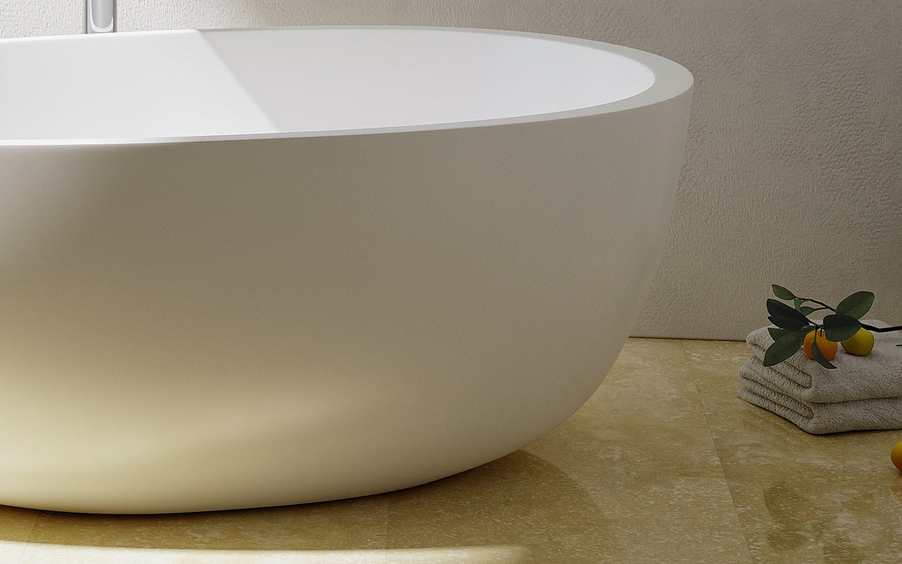 Aquatica Spoon 2 Egg-Shaped Freestanding Bathtub