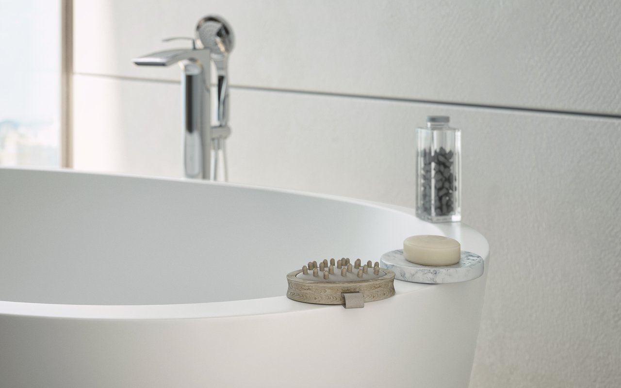Aquatica Spoon 2 Egg-Shaped Freestanding Bathtub