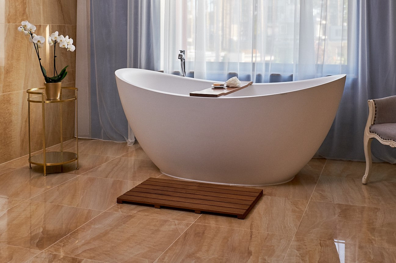 Universal Waterproof Floor Mat - American Walnut