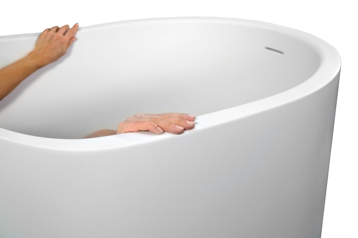 Aquatica True Ofuro Nano White Freestanding Japanese Soaking Bathtub
