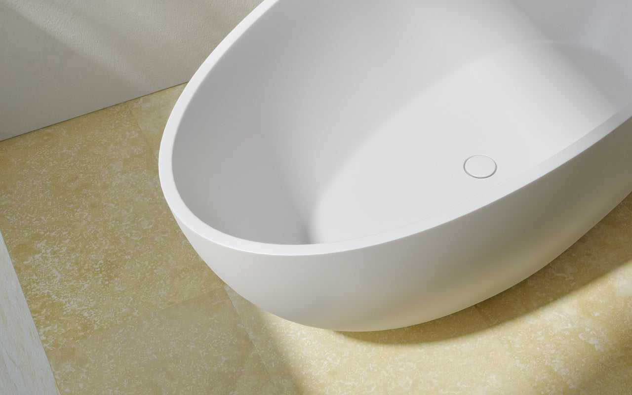 Aquatica Spoon 2 Egg-Shaped Freestanding Bathtub