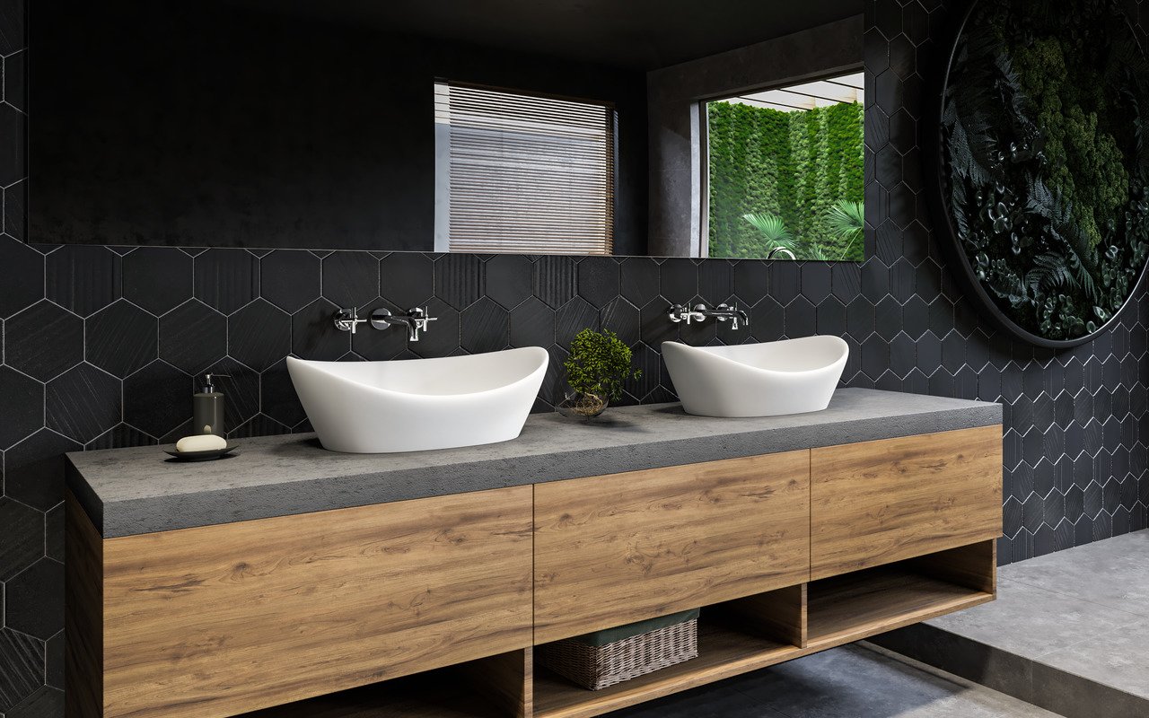 Luna Wht-Matte Vessel Sink