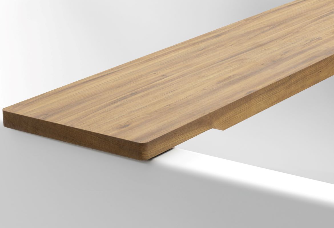 Aquatica Universal Waterproof Solid Teak Bathtub Tray – 36.25 x 8.5 Inches